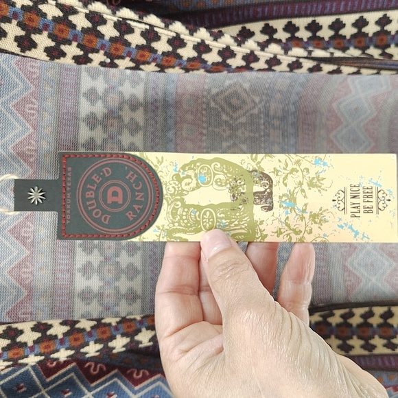 Double D Ranch Open Front Shawl Cardigan Size 1X Multi Autumn Fall Colors - Picture 7 of 11